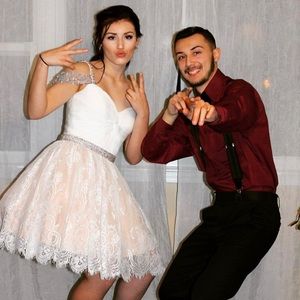 Sherri hill size 8 taken into a size 4